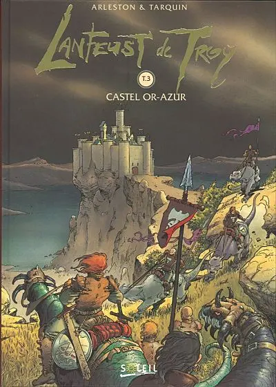 Couverture de l'album Lanfeust de Troy Tome 3 Castel Or-Azur