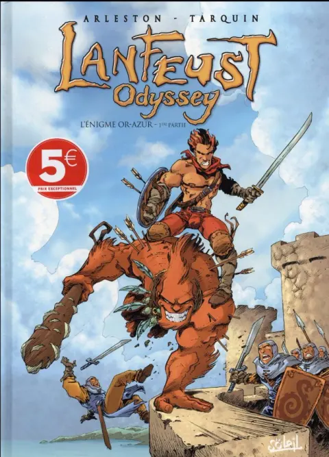Couverture de l'album Lanfeust Odyssey Tome 1 L'énigme Or-Azur - 1ère partie