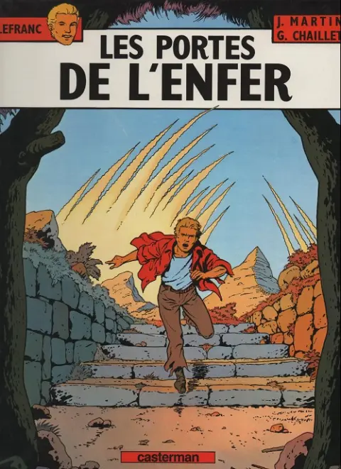 Couverture de l'album Lefranc Tome 5 Les portes de l'enfer