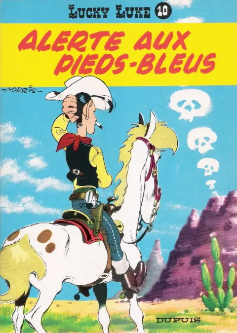Couverture de l'album Lucky Luke Tome 10 Alerte aux Pieds-Bleus