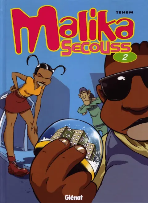 Couverture de l'album Malika Secouss Tome 2 Crise de têtes