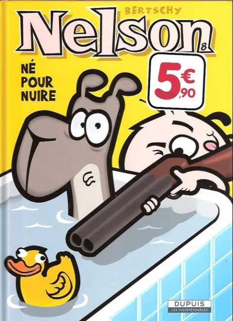 Couverture de l'album Nelson Tome 8 Né pour nuire