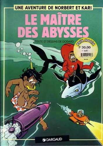 Couverture de l'album Norbert et Kari Tome 4 Le maître des abysses