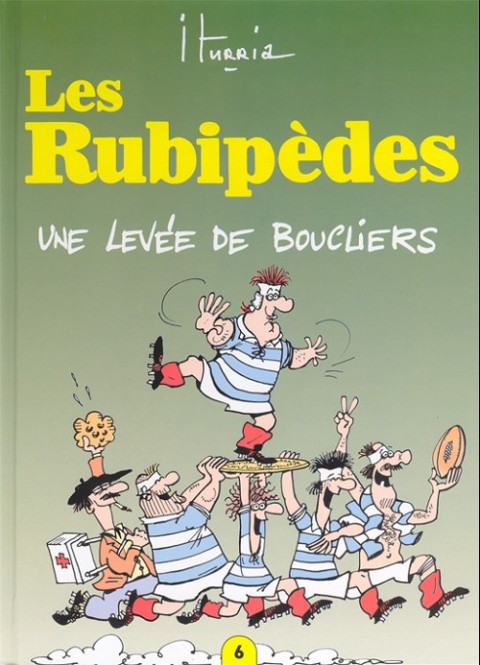 Couverture de l'album Les Rubipèdes Tome 6 Une levée de boucliers