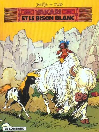 Couverture de l'album Yakari Tome 2 Yakari et le bison blanc