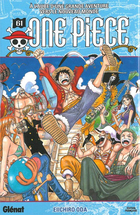 Couverture de l'album One Piece Tome 61 À l'aube d'une grande aventure vers le nouveau monde