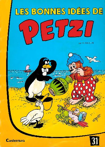 Couverture de l'album Petzi Tome 31 Les bonnes idées de Petzi