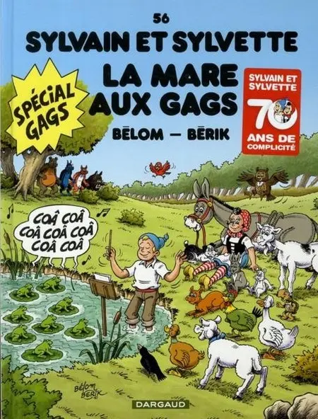 Sylvain et Sylvette Tome 56 La mare aux gags