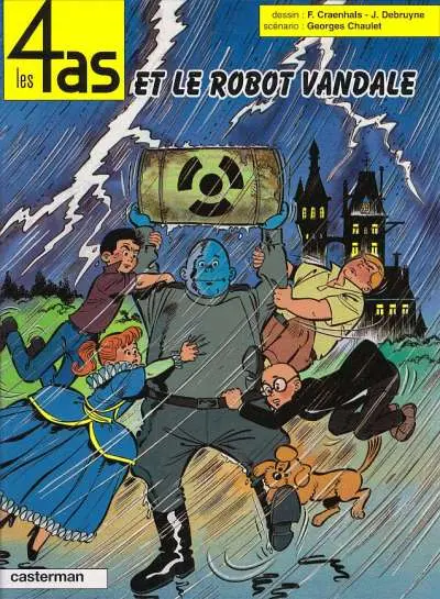 Les 4 as Tome 32 Les 4 as et le robot vandale