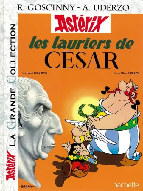 Couverture de l'album Astérix La Grande Collection Tome 18 Les lauriers de César