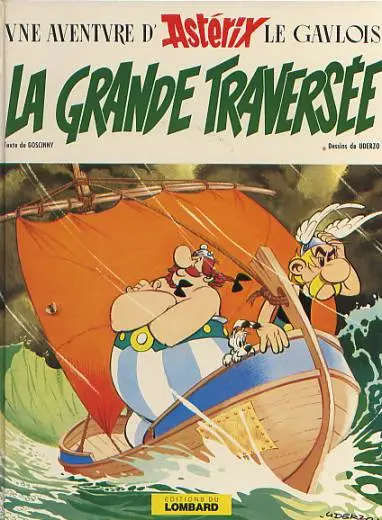 Couverture de l'album Astérix Tome 22 La grande traversée