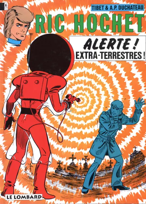 Couverture de l'album Ric Hochet Tome 22 Alerte ! Extra-terrestres