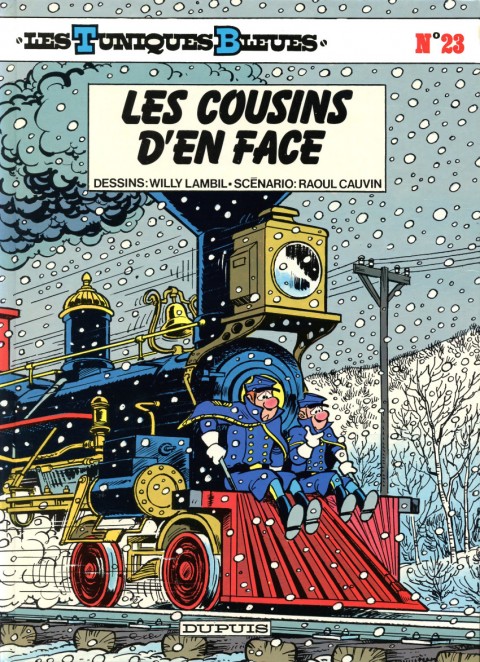 Couverture de l'album Les Tuniques Bleues Tome 23 Les cousins d'en face