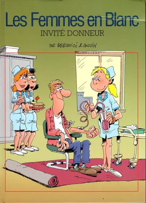 Couverture de l'album Les Femmes en Blanc Tome 28 Invité donneur