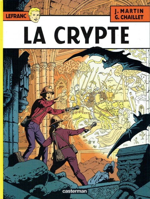 Couverture de l'album Lefranc Tome 9 La crypte