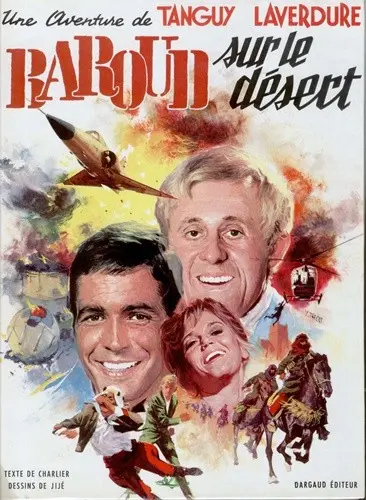 Couverture de l'album Tanguy et Laverdure Tome 14 Baroud sur le désert