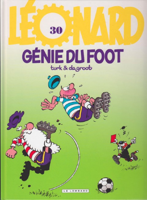 Couverture de l'album Léonard Tome 30 Génie du foot