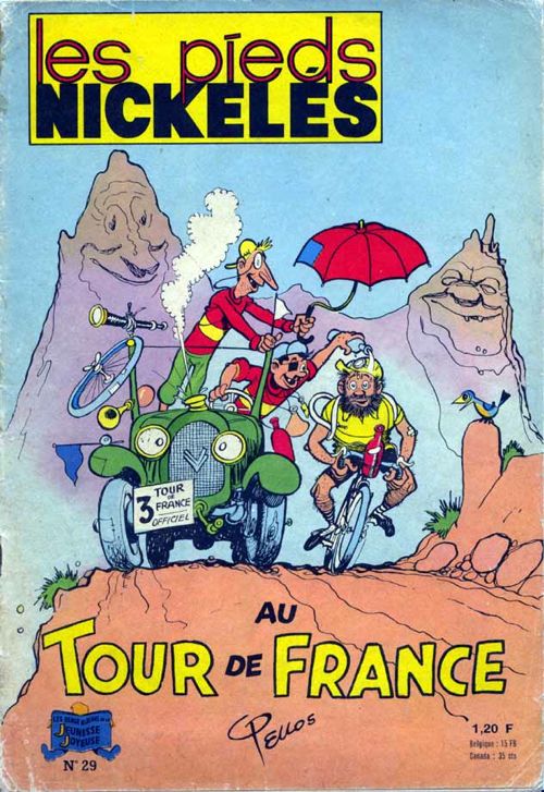 Couverture de l'album Les Pieds Nickelés Tome 29 Les Pieds Nickelés au Tour de France