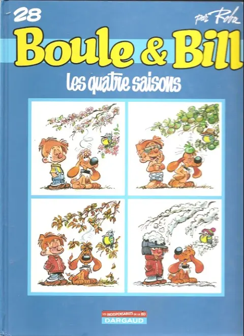 Couverture de l'album Boule & Bill Tome 28 Les quatre saisons
