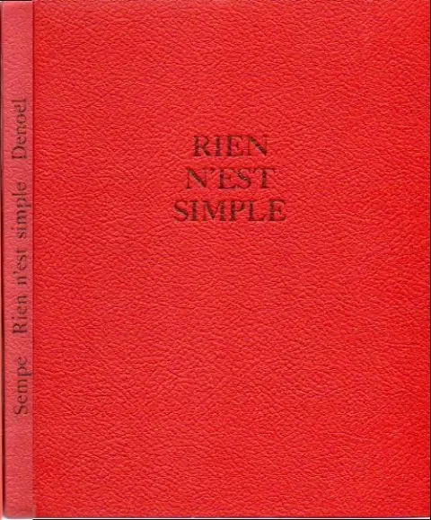 Rien n'est simple