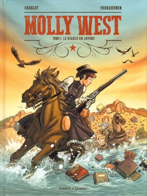 Couverture de l'album Molly West Tome 1 Le diable en jupons