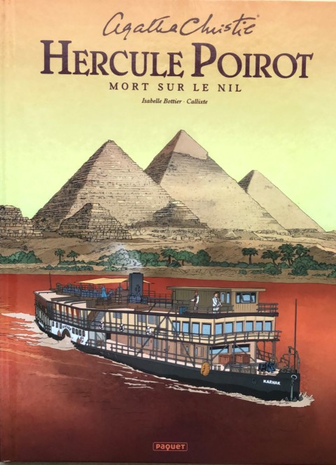 Couverture de l'album Hercule Poirot Tome 3 Mort sur le Nil