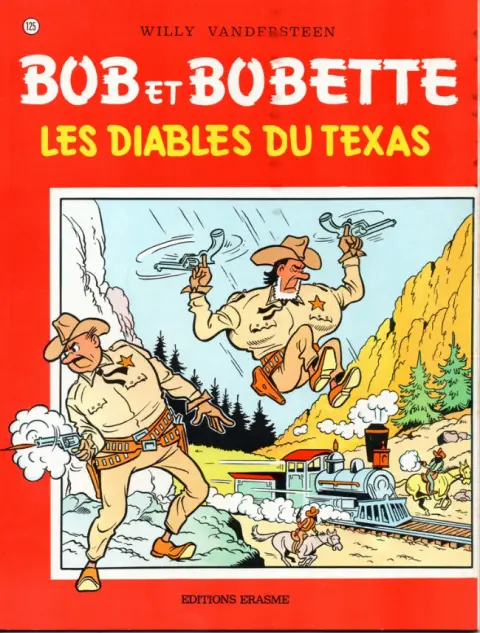 Couverture de l'album Bob et Bobette Tome 125 Les diables du Texas