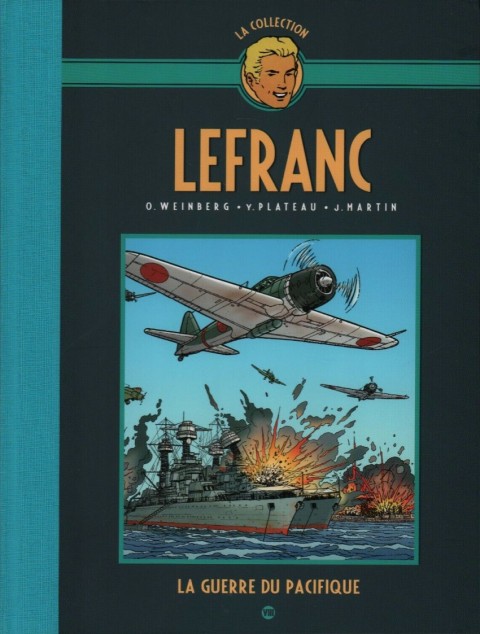 Couverture de l'album Lefranc La Collection - Hachette La guerre du pacifique