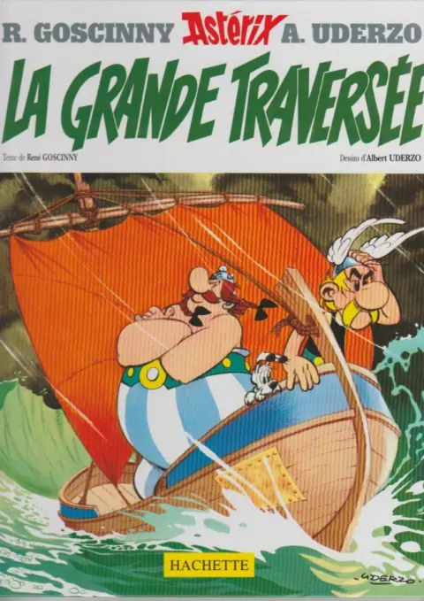 Couverture de l'album Astérix Tome 22 La grande traversée