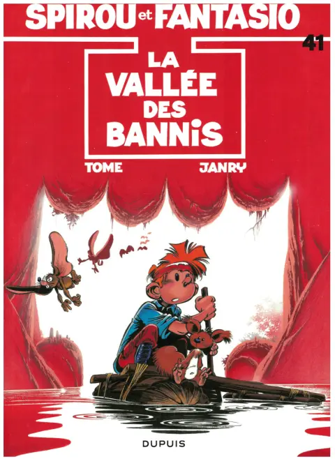 Couverture de l'album Spirou et Fantasio Tome 41 La vallée des bannis