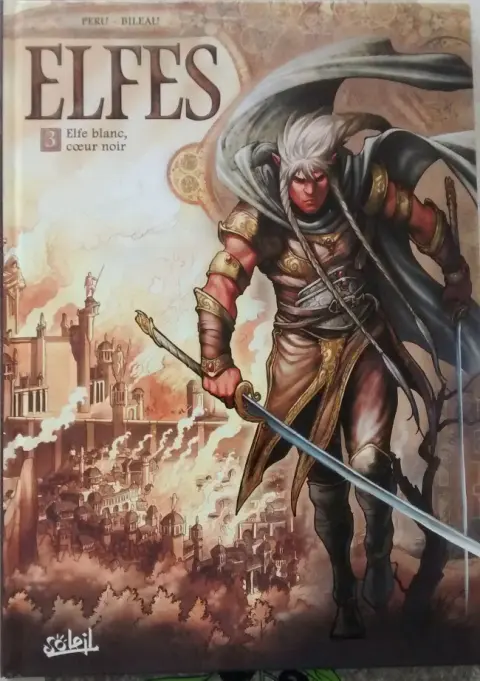Couverture de l'album Elfes Tome 3 Elfe blanc, cœur noir