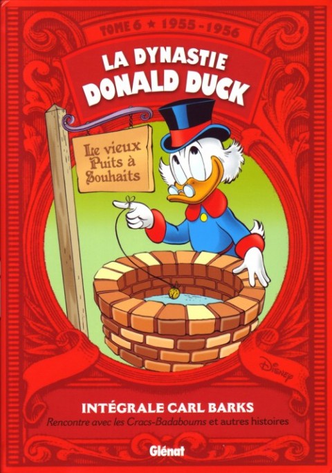 Couverture de l'album La Dynastie Donald Duck Tome 6 Rencontre avec les Cracs-badaboums et autres histoires (1955 - 1956)