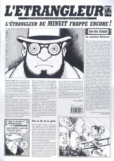 L'Étrangleur Tome 4 L'étrangleur de minuit frappe encore !