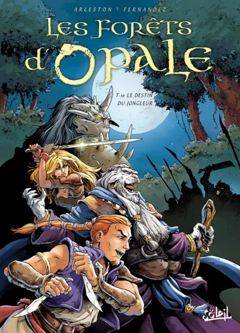 Les Forêts d'Opale Tome 10 Le destin du jongleur