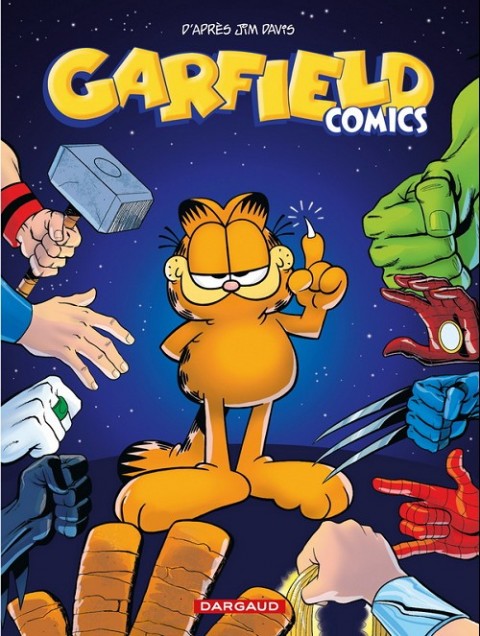 Couverture de l'album Garfield Comics Tome 1 Ultra puissant man