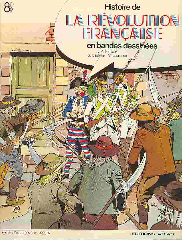 Couverture de l'album Histoire de la révolution française Fascicule 8