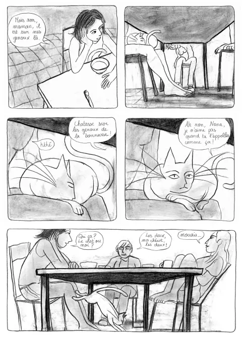 Planche de l'album Gratin de Chat