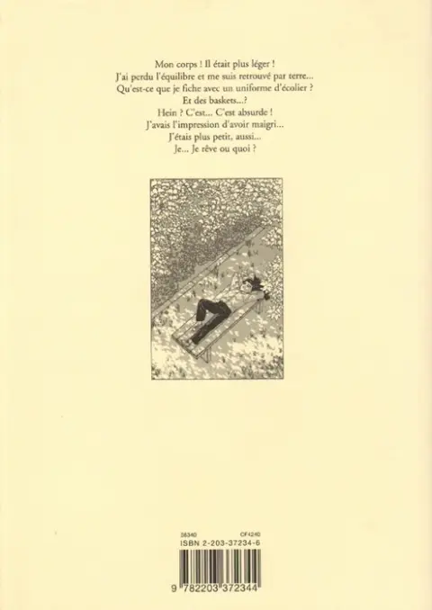 Verso de l'album Quartier lointain Tome 1