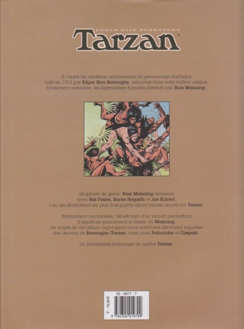 Verso de l'album Tarzan Tome 4