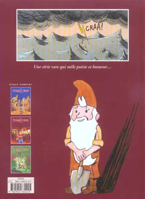 Verso de l'album Tommy Egg Tome 3 Zwarte Jack