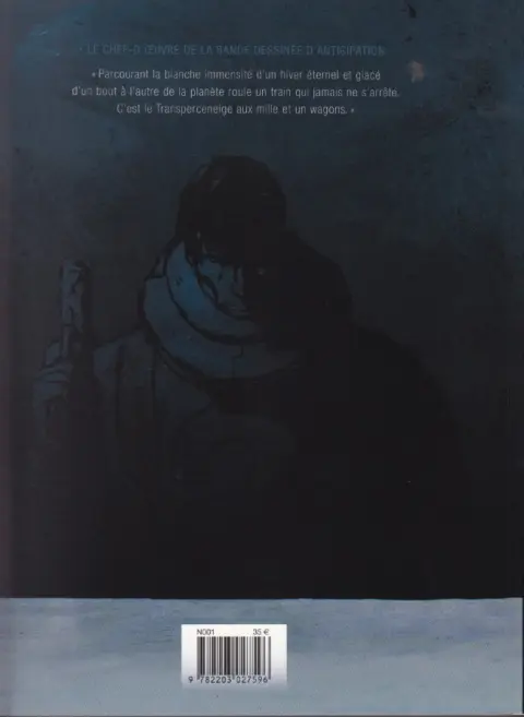Verso de l'album Le Transperceneige Intégrale