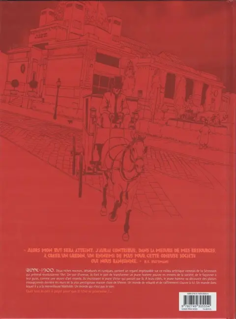 Verso de l'album L'Assassin qu'elle mérite Tome 1 Art Nouveau