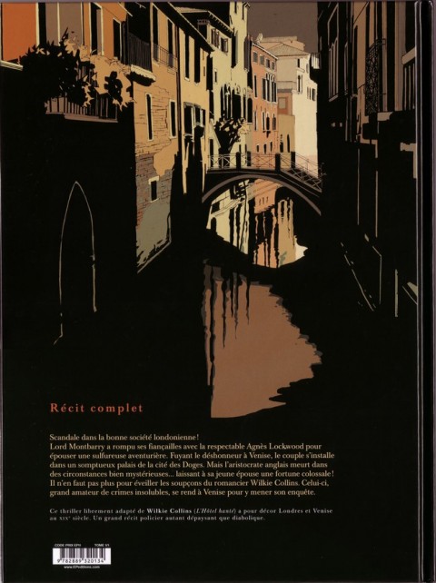 Verso de l'album Venise hantée Venise hantée - Intégrale
