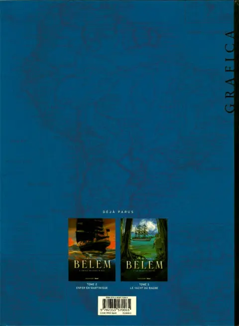 Verso de l'album Belem Tome 1 Le Temps des naufrageurs