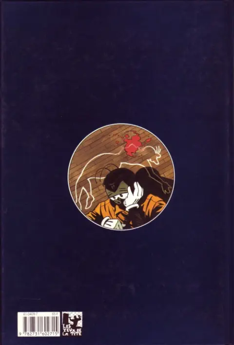 Verso de l'album Gomina Tome 1 La nuit porte conseil