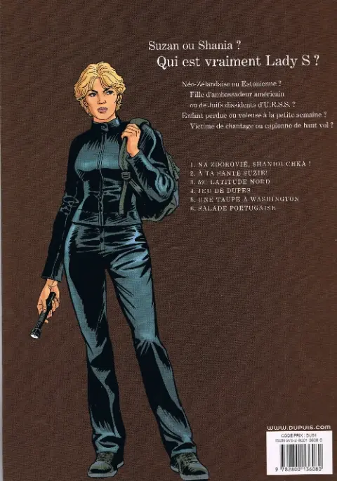 Verso de l'album Lady S. Tome 1 Na zdorovié, Shaniouchka !