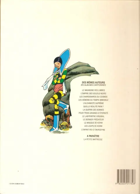 Verso de l'album Le Vagabond des Limbes Tome 3 Les charognards du cosmos