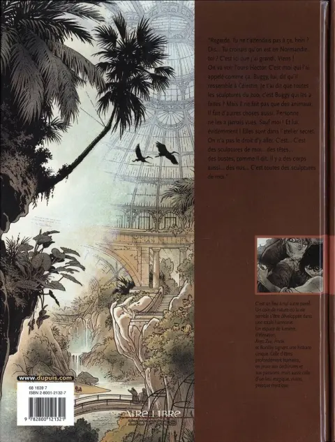 Verso de l'album Zoo Tome 1