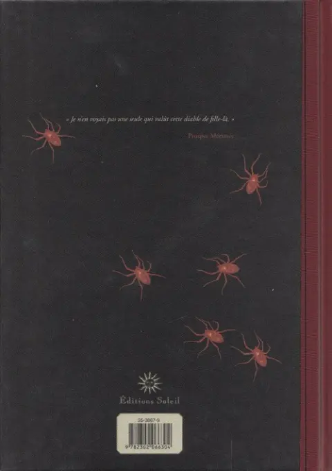 Verso de l'album Carmen