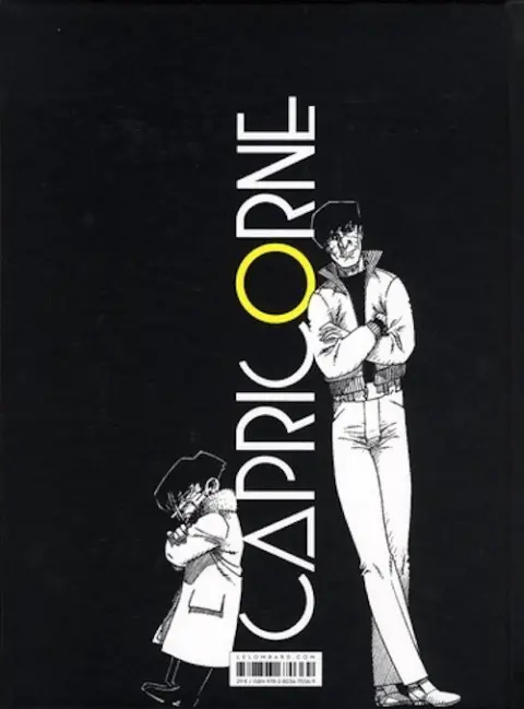 Verso de l'album Capricorne Tome 1